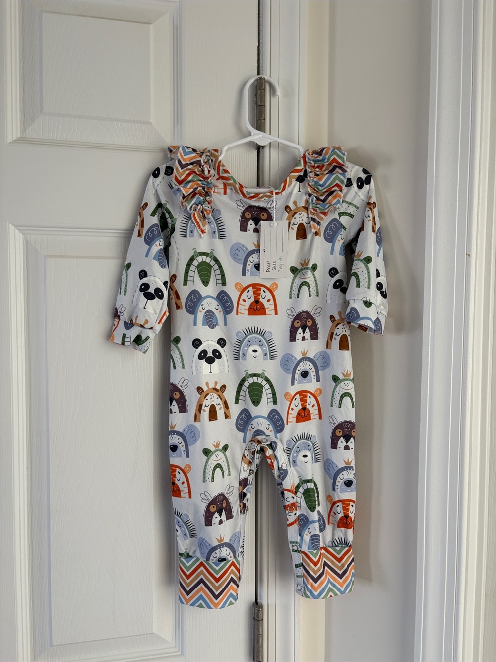 New Pete & Lucy Happy Zoo Romper